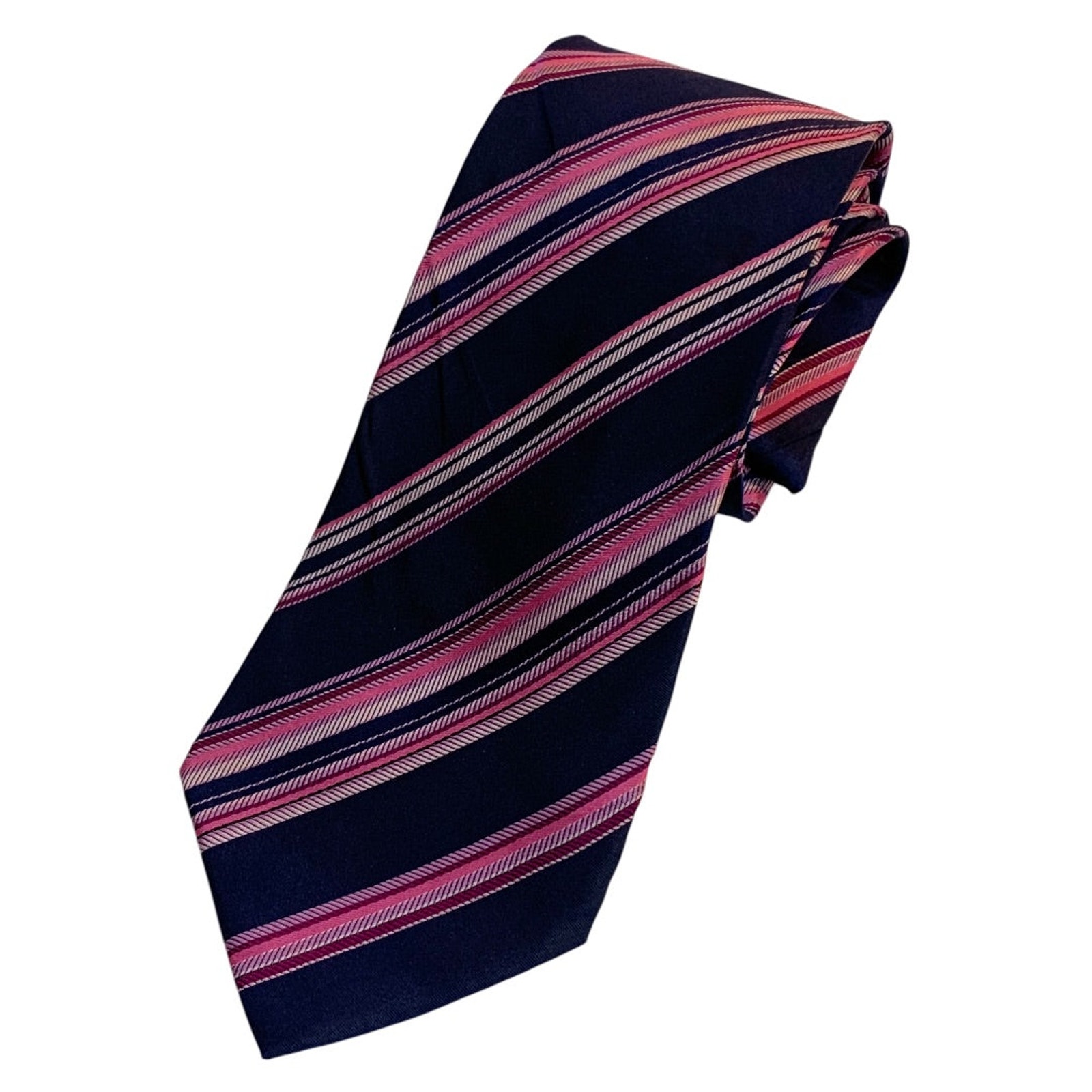 Banana Republic Mens Silk Necktie Navy Blue 58 Inch Tie 35 Width Italy Banana Republic Mens Silk Necktie Navy Blue 58 Inch Tie 35 Width Italy